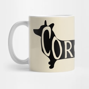 Corgi Cut-Out Mug